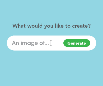 image of Generative AI search box