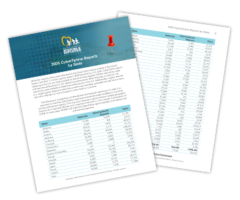 2025 CyberTipline Reports by State brochure